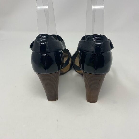 Cole Haan Black Leather Heels- Size 7.5 - Picture 13 of 13